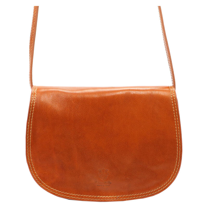 Kožená kabelka Florence hnedá KZ48228 62840750