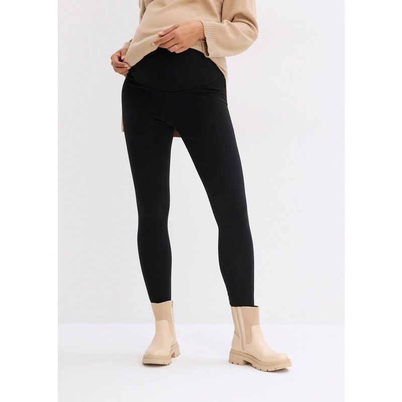 bonprix Materské legíny, Slim Fit, farba čierna 60211358