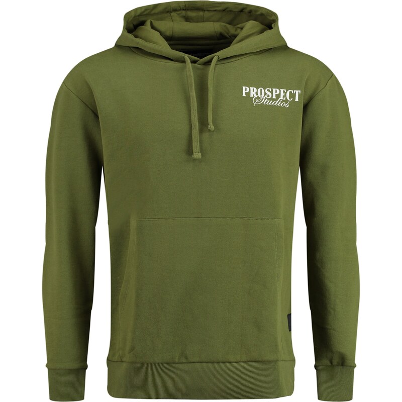 Key Largo Mikina LPROSPECT STUDIOS zelená / biela 60218903