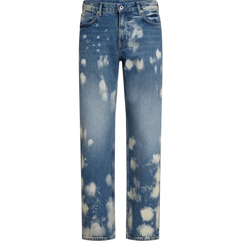 KARL LAGERFELD JEANS Džínsy modrá denim / biela 60218939