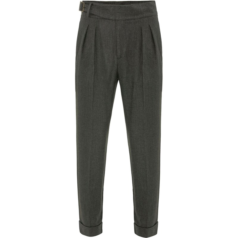 Antioch Plisované nohavice zelená 60684051