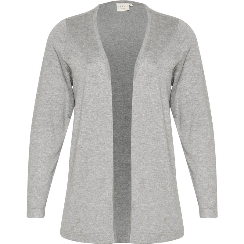 KAFFE CURVE Kardigán KC Farsia sivá 60218732