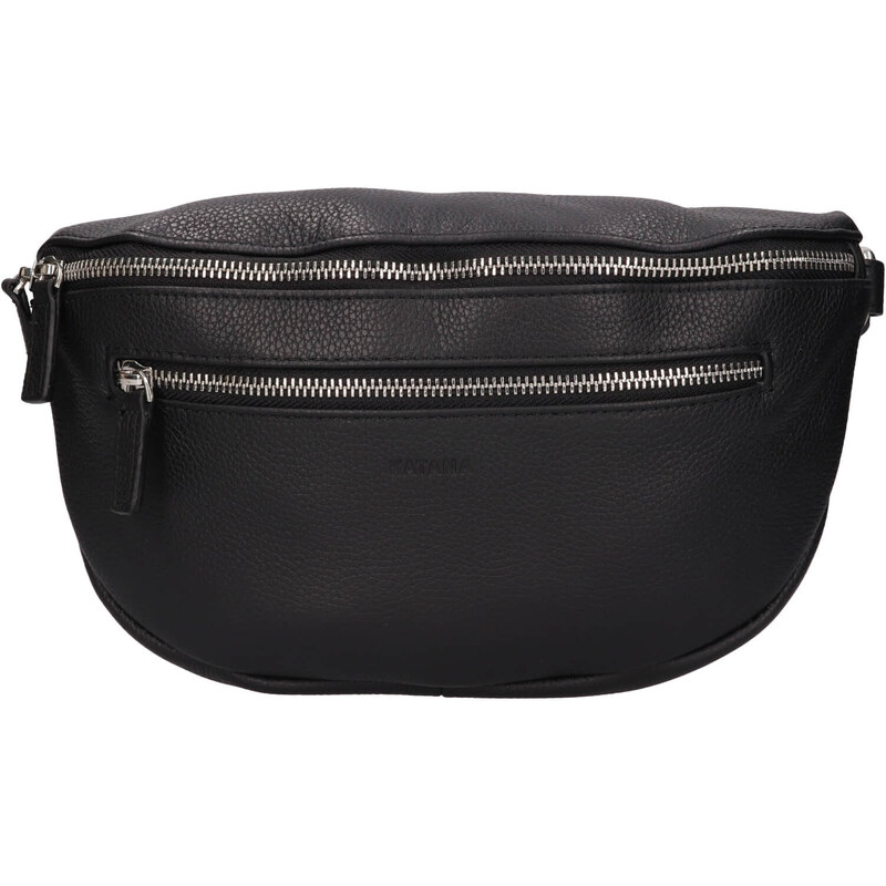 Dámska kožená ľadvinka Katana Berry - čierna 60224069