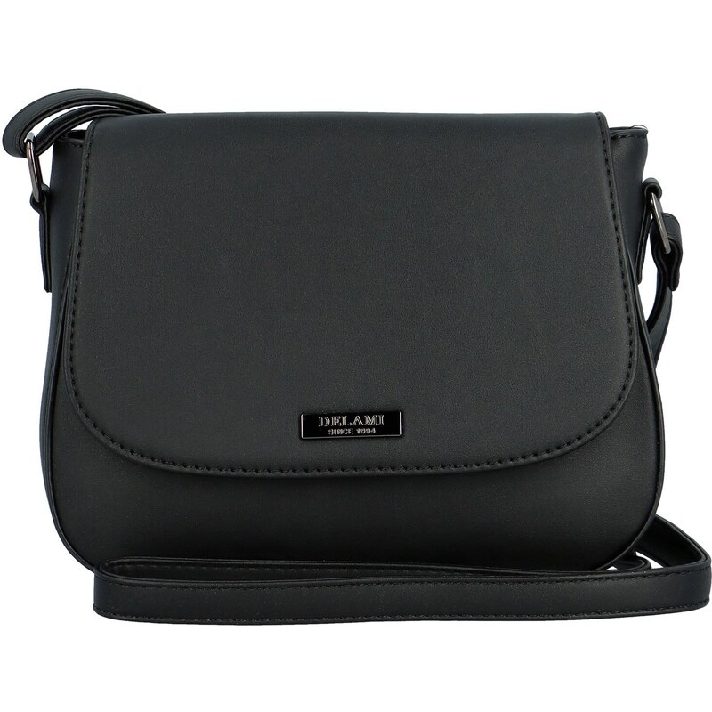 DELAMI Dámska crossbody kabelka D5885 Black 66578111