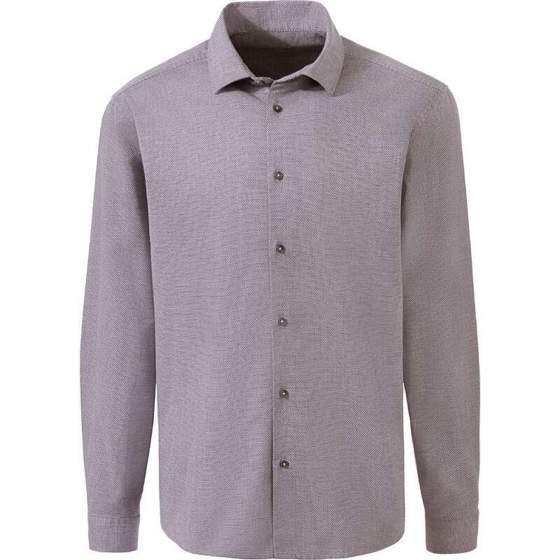 H.I.S Biznis košeľa sivá / čierna 60768955