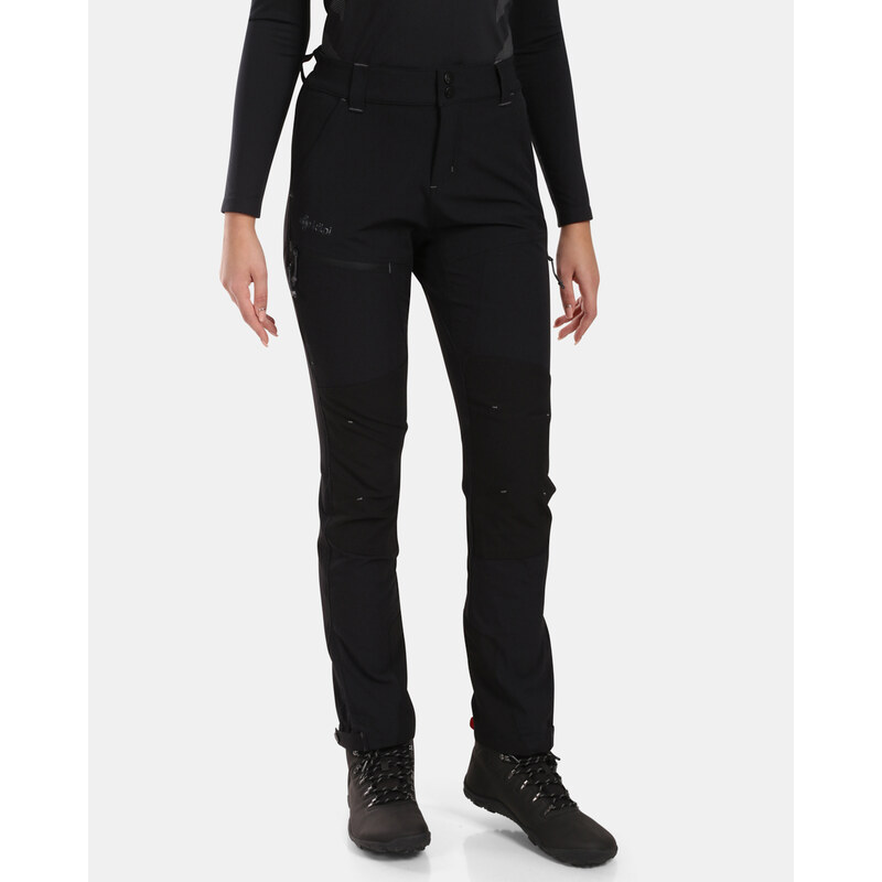 Dámske outdoorové nohavice Kilpi VILLAIN-W čierna 65801400