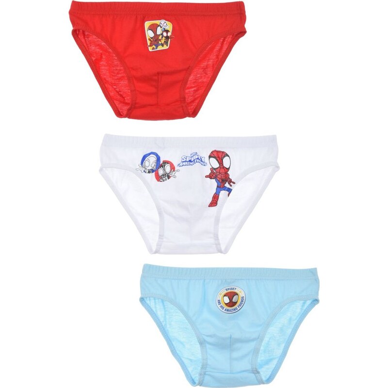 BASIC Súprava chlapčenských bavlnených slipov Spidey 65150947
