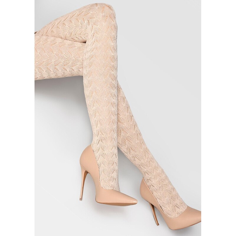 Dámske pančuchy s bambusovým vláknom JACQUARD D09 120 DEN Marilyn 67582758