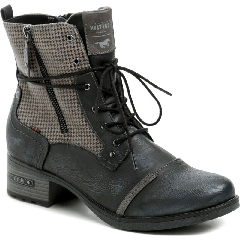 Mustang 1229-510-9 čierna dámska nadmerná zimná obuv 60240681