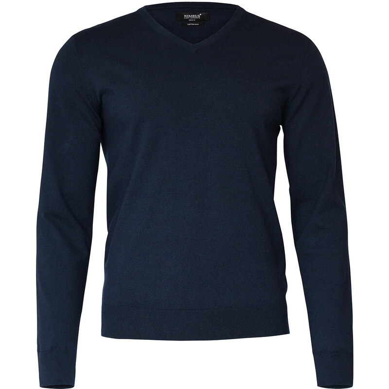 Pánsky formálny bavlnený sveter do V Brighton Nimbus 62679134