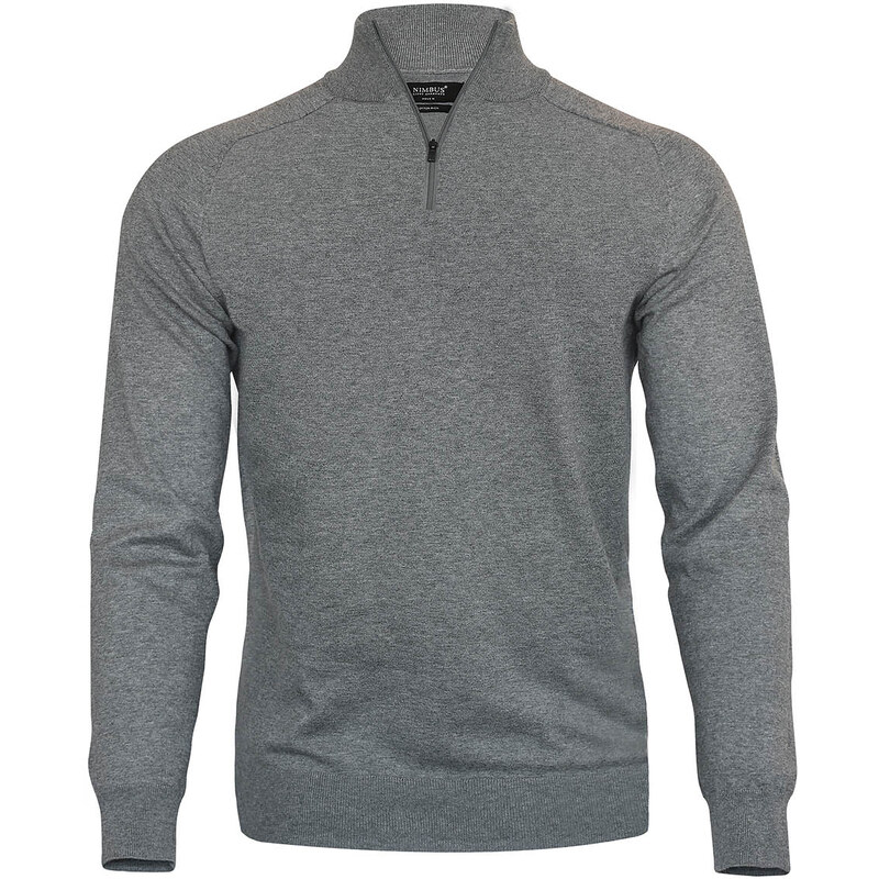 Pánsky bavlnený sveter so zipsom do 1/4 Brighton Nimbus 62679124