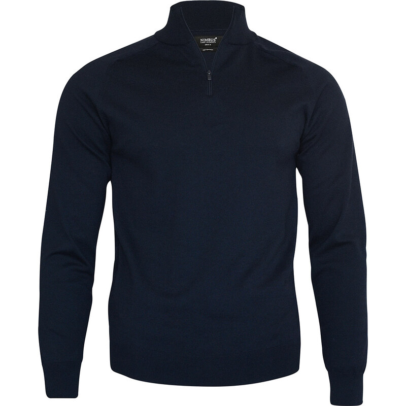 Pánsky bavlnený sveter so zipsom do 1/4 Brighton Nimbus 62679125