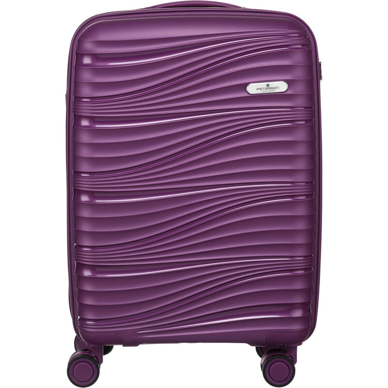 Peterson Fialový kabínový kufor veľ. S PTN WA06-W-S 60241277