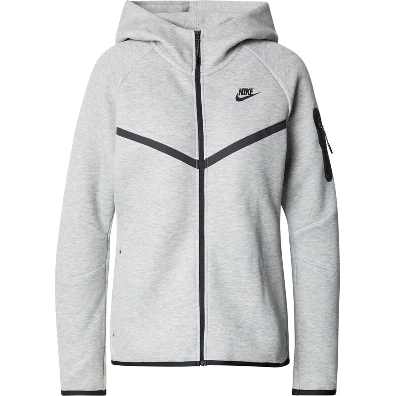Nike Sportswear Tepláková bunda Tech Fleece 2 svetlosivá / čierna 60252954