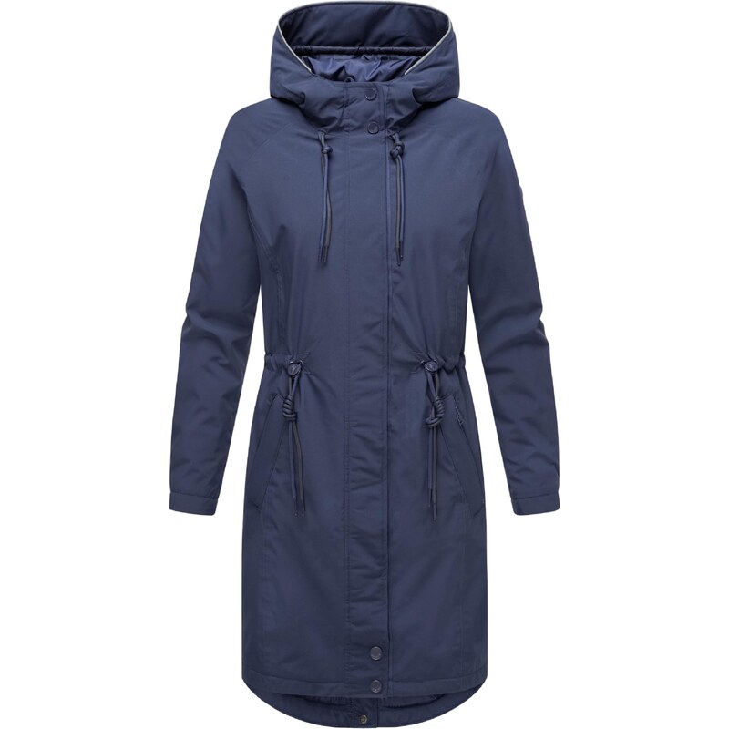 MARIKOO Prechodný kabát Megumii 16 námornícka modrá 62994410