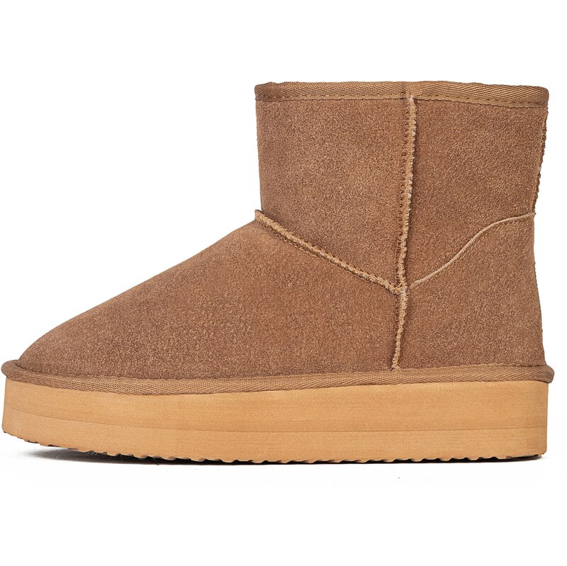 Gooce Nízke čižmy Thimble hnedá / gaštanová 63144630