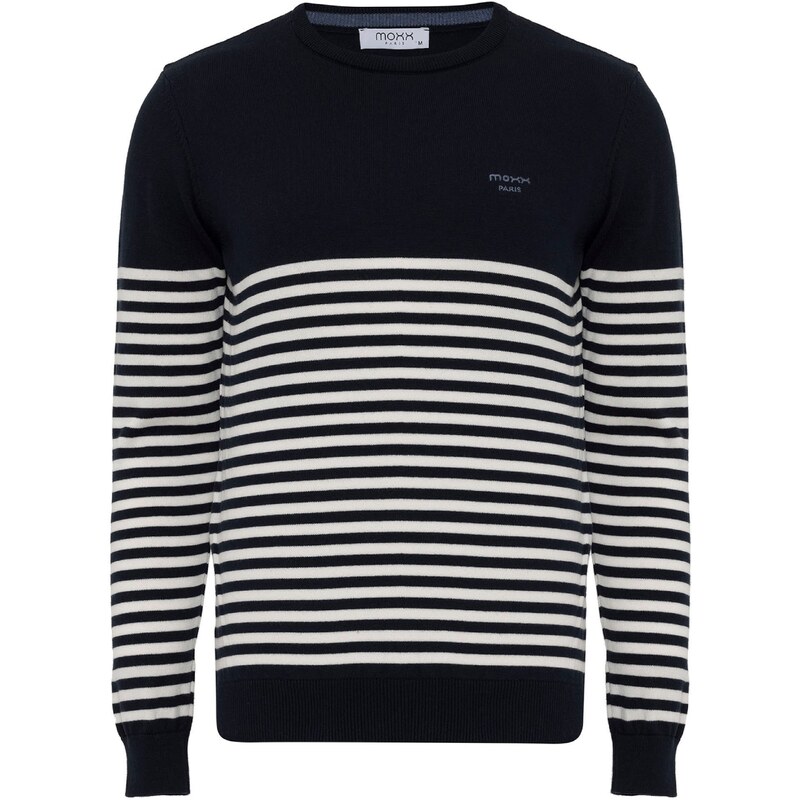 Moxx Paris Sveter čierna / biela 60683959