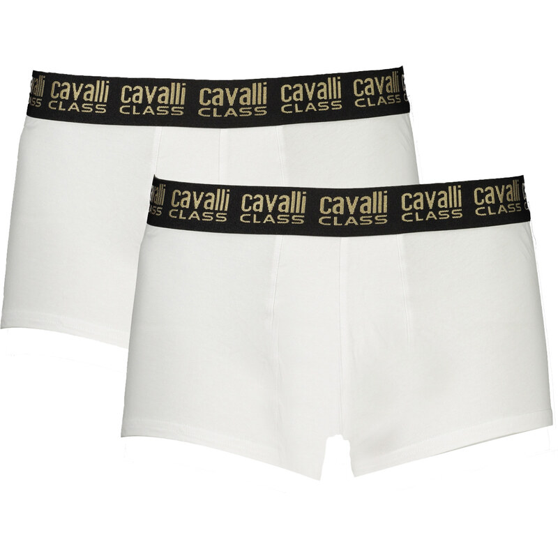 Pohodlné Pánske Boxerky CAVALLI CLASS Biela 66000729