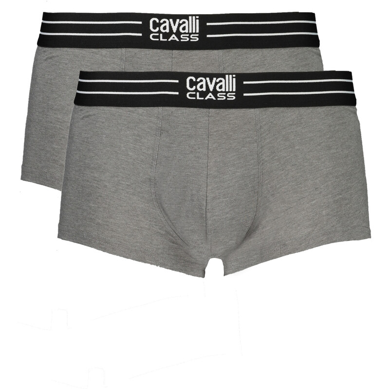 Pohodlné Pánske Boxerky CAVALLI CLASS Šedá 65998827
