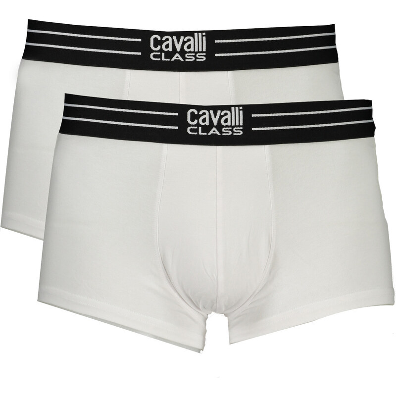 Pohodlné Pánske Boxerky CAVALLI CLASS Biela 66112525