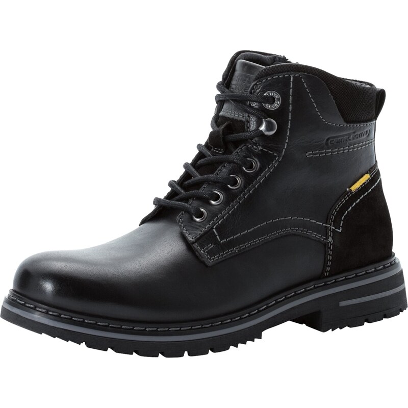 CAMEL ACTIVE Šnurovacie čižmy Boston čierna 66078287