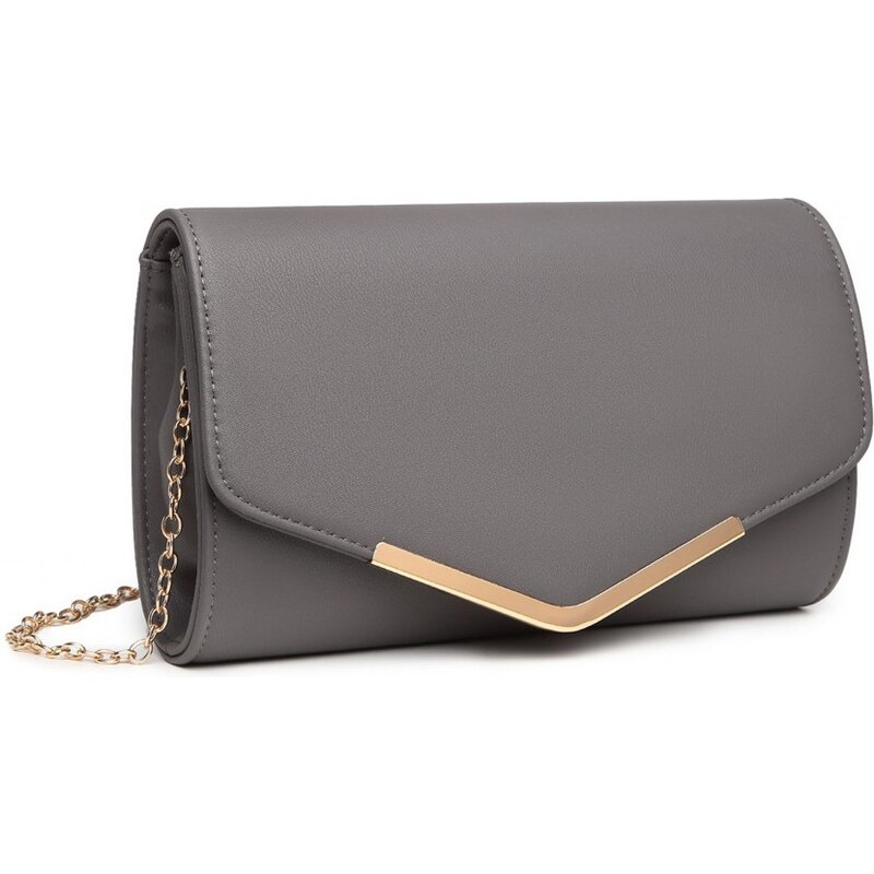 Konofactory Sivá zdobená spoločenská kabelka Essence 60256168