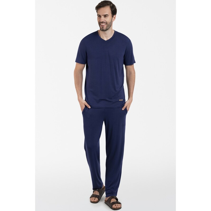 E-shop Italian Fashion pánske pyžamo Akord - viskóza