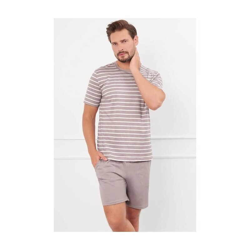 E-shop Italian Fashion pánske pyžamo Bert - bavlna