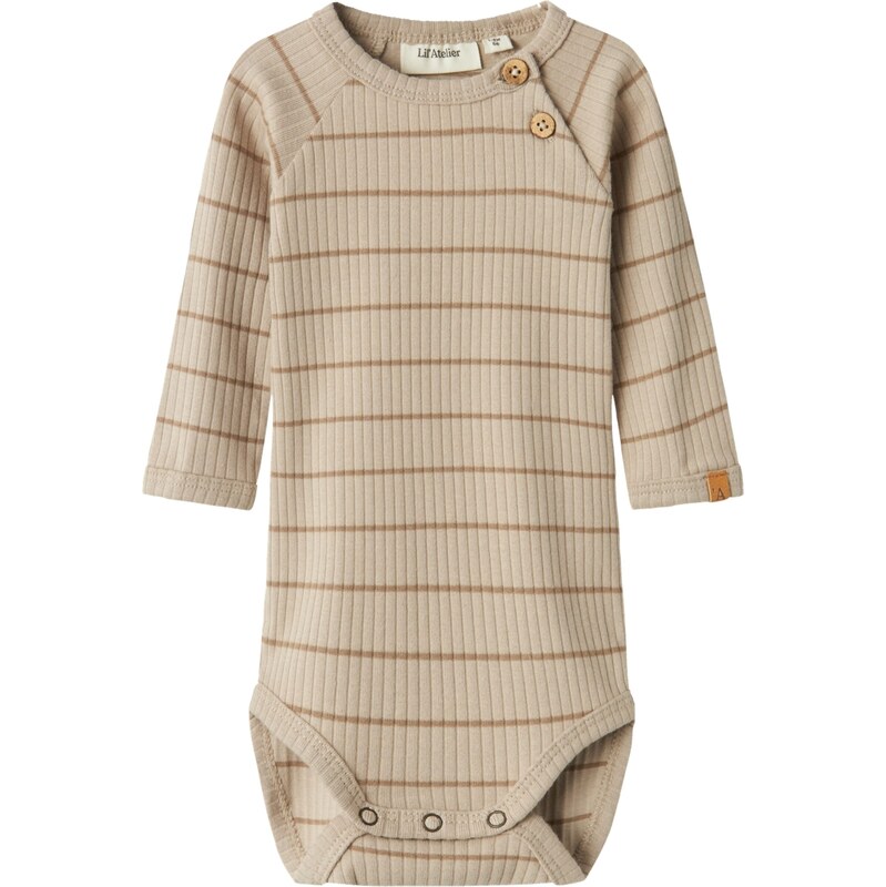 LilAtelier Body Kail tmavobéžová / hnedá 60273437