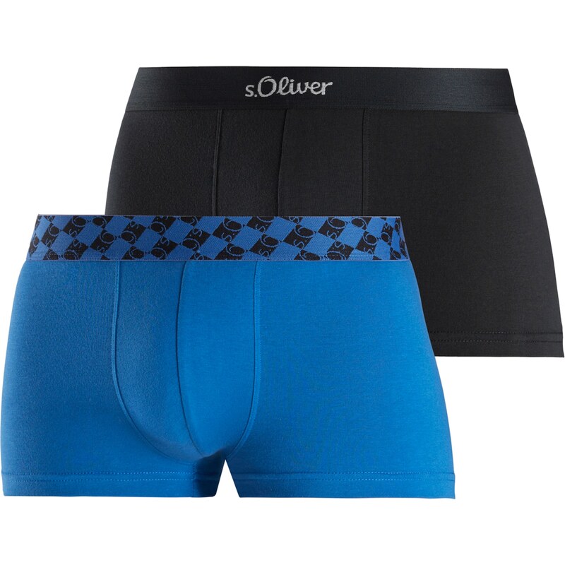 s.Oliver Boxerky modrá / čierna / biela 60273592