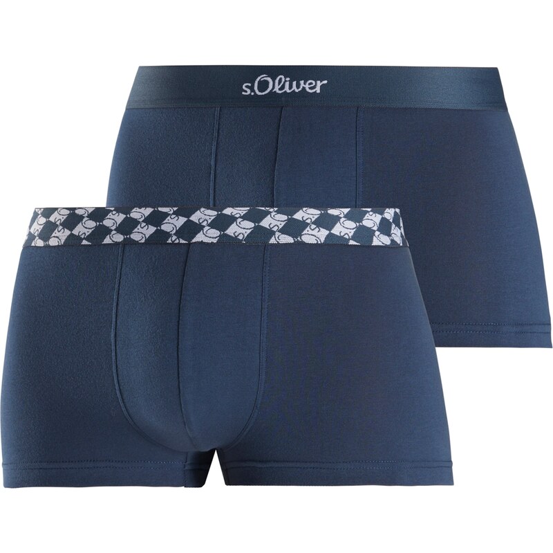 s.Oliver Boxerky námornícka modrá / svetlomodrá 60273593