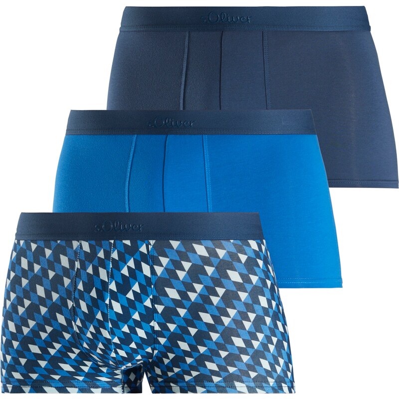 s.Oliver Boxerky modrá / námornícka modrá / biela 60273598