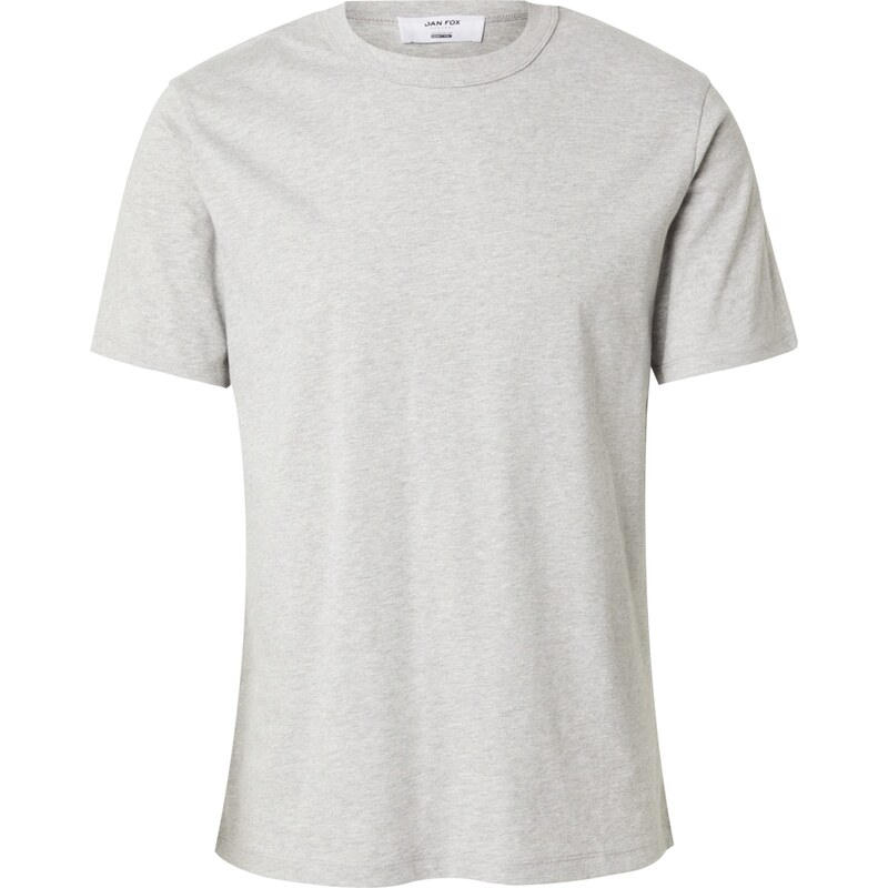 DAN FOX APPAREL Tričko Essential sivá melírovaná 60273659