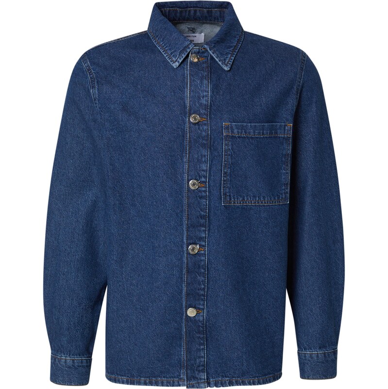 DAN FOX APPAREL Košeľa Essential modrá denim 60273666