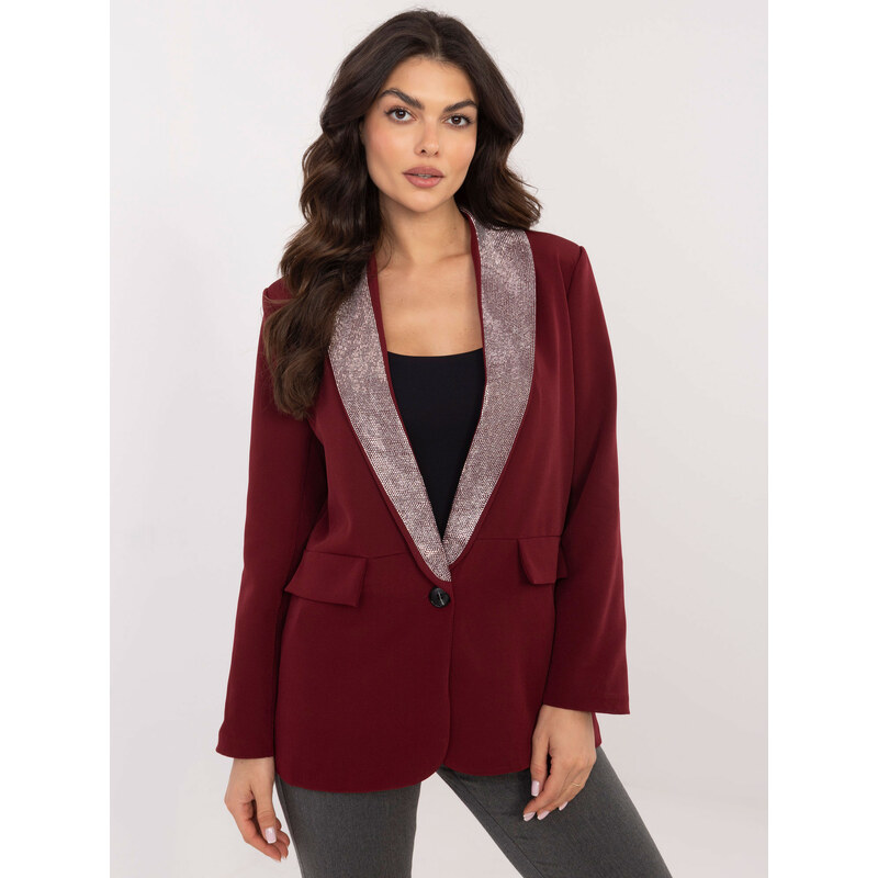 Italy Moda Jacket-DHJ-MA-19926.85P-burgundy 64664491