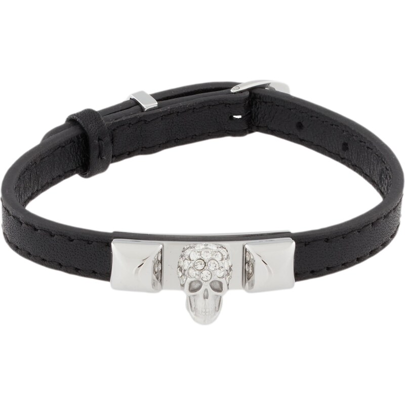 Philipp Plein Náramok čierna / strieborná 60916724