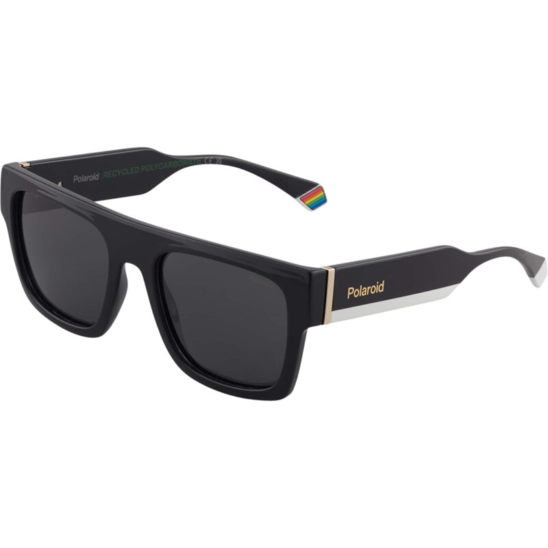 Polaroid Slnečné okuliare zlatá / čierna / biela 60273696