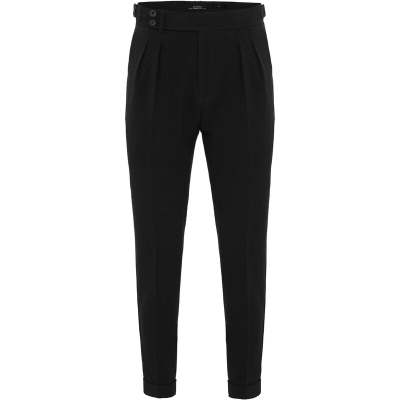 Antioch Plisované nohavice čierna 60683945