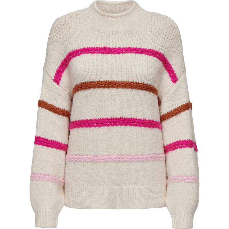 ONLY Sveter ONLMY slonová kosť / koňaková / ružová / rosé 61943967