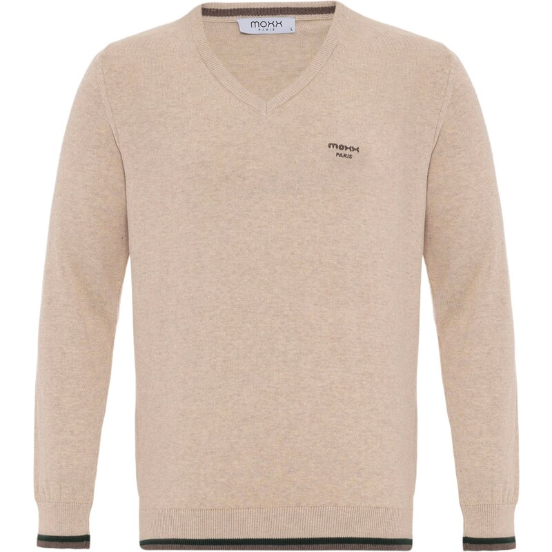 Moxx Paris Sveter béžová / hnedá 60683960