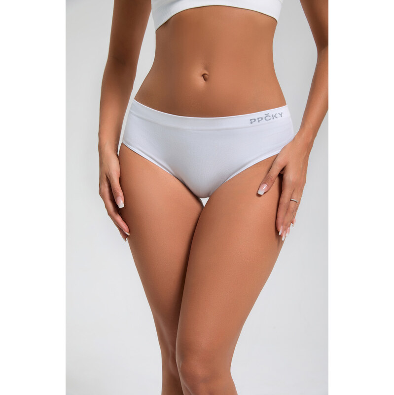 PPČKY SmoothLine Anjelske pierko Biele Bikini Brief 60290451