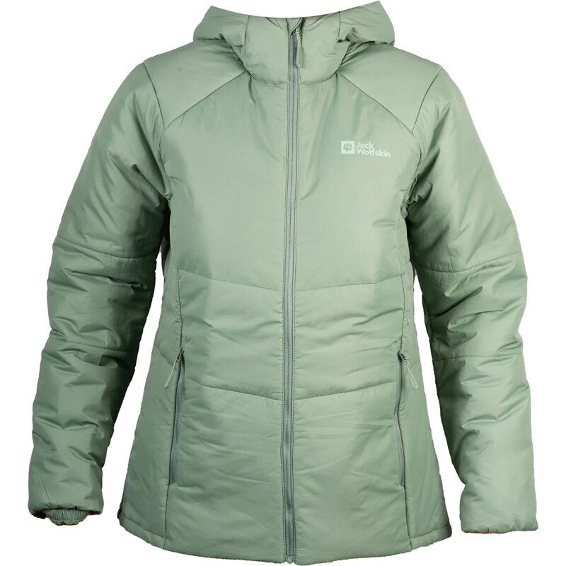 Svetlozelená dámska bunda Jack Wolfskin Bergland INS Hoody W 1207221 65150964