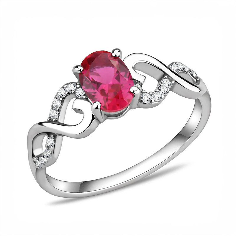 Dámsky prsteň z chirurgickej ocele ANELLA 60294790