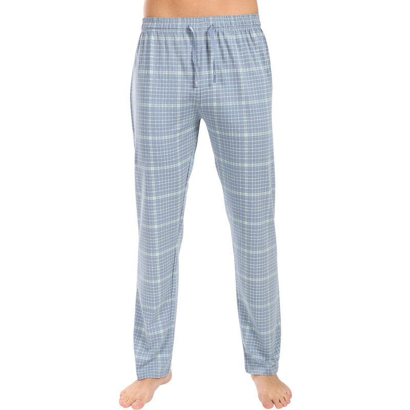 Pánske nohavice na spanie Gino zelené (79183-MGALxG) 59756804