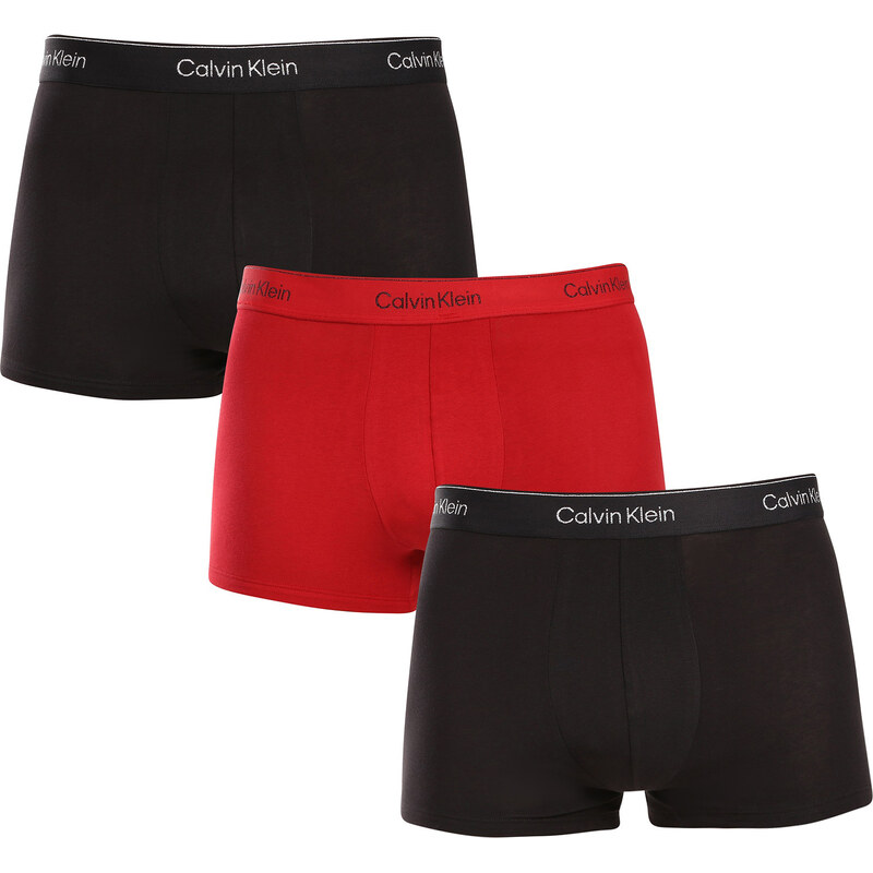Poškodený obal - 3PACK pánske boxerky Calvin Klein viacfarebné 68456344