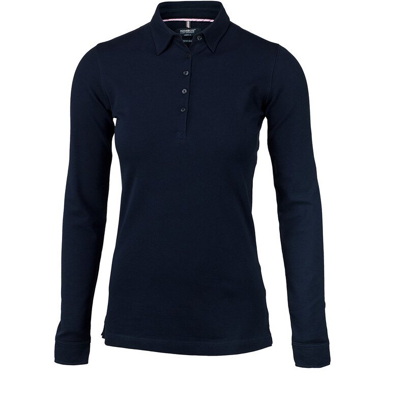 Bavlnená strečová polokošeľa s dlhým rukávom pre ženy Carlington 62679151