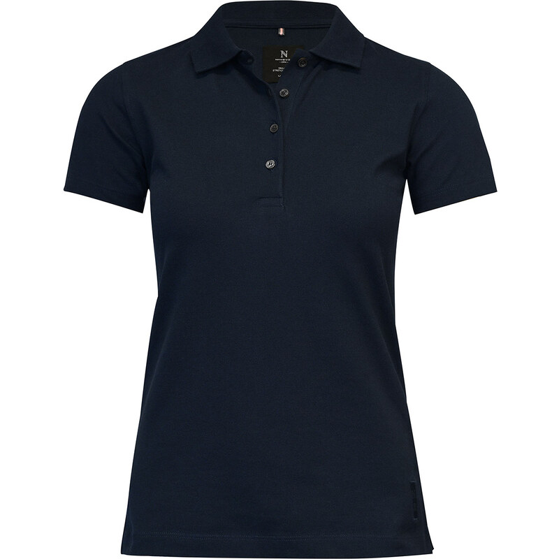 Bavlnená strečová polokošeľa pre ženy Harvard Classic Nimbus 60312177