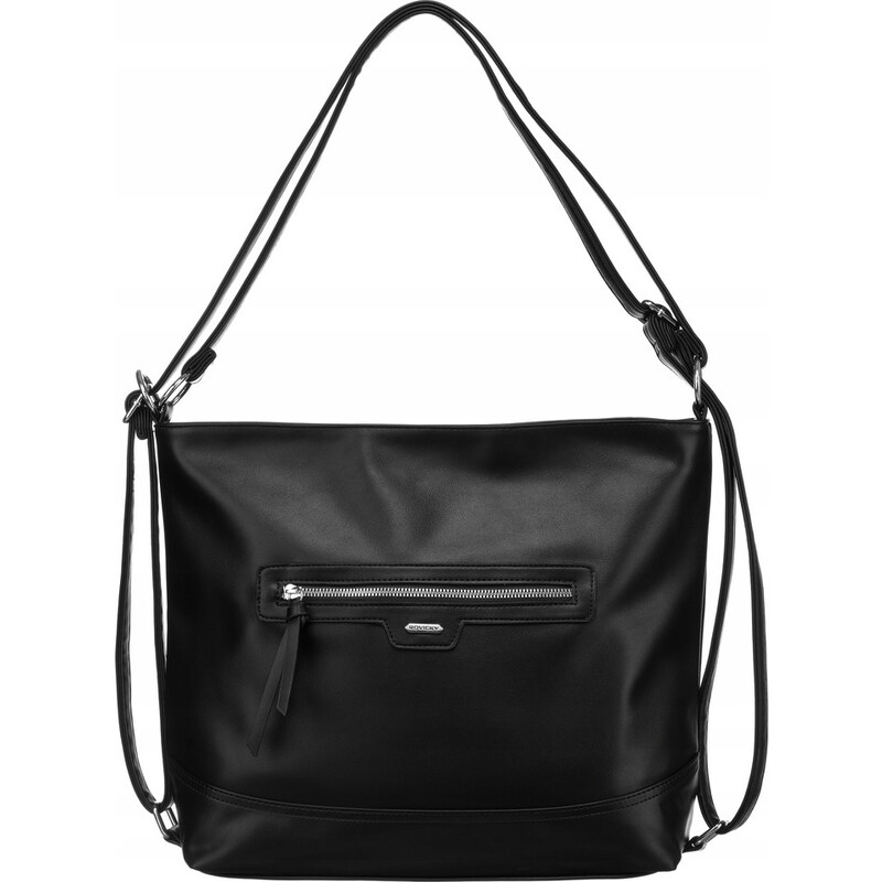 Rovicky čierna shopper kabelka R-073-02 52671198