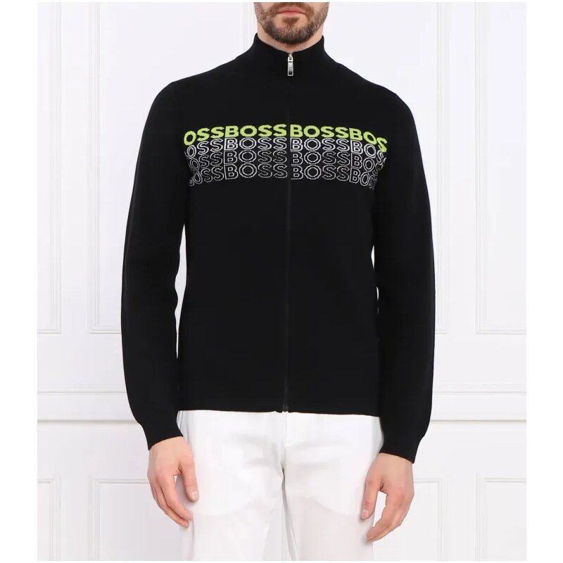 BOSS GREEN Sveter Zightek | Regular Fit | s prímesou vlny 39331795