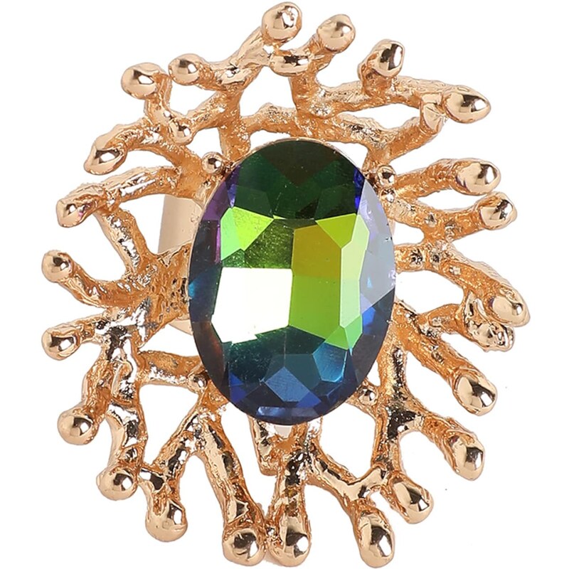 SOHI Prsteň Nazahat zmiešané farby 63147661